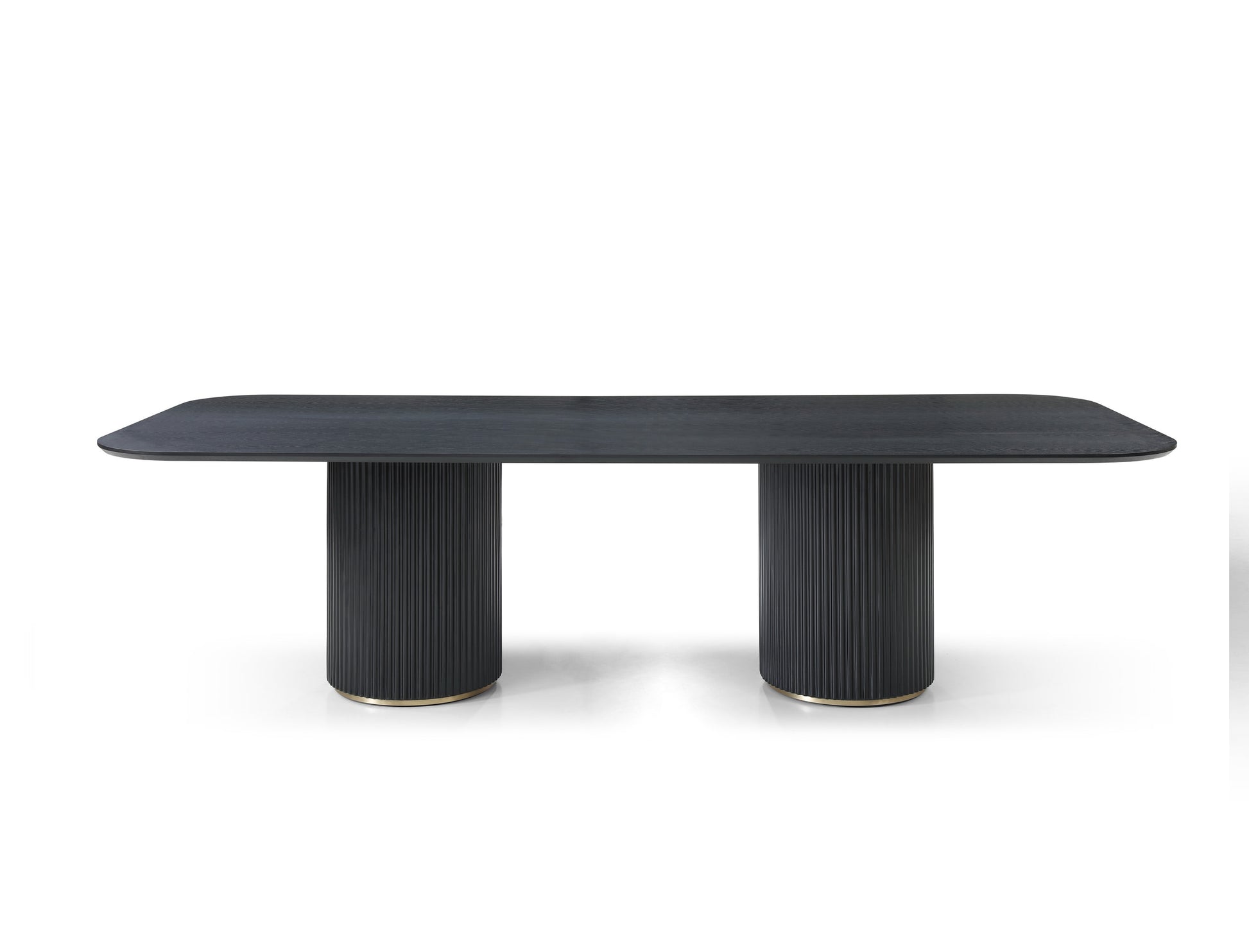 Whiteline Heidi Dining Table DT1842-BLK - GOLD STAR Dining