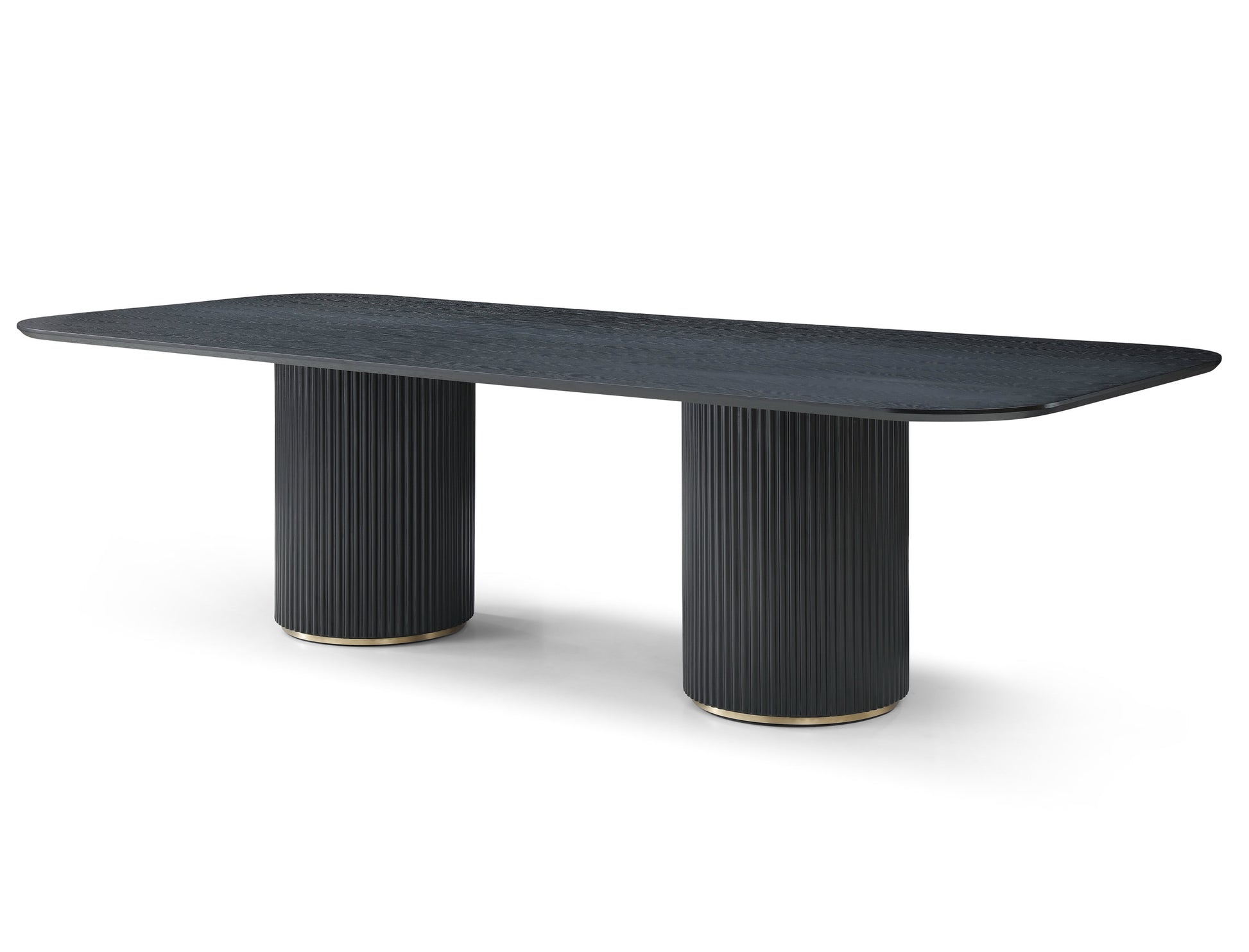 Whiteline Heidi Dining Table DT1842-BLK - GOLD STAR Dining