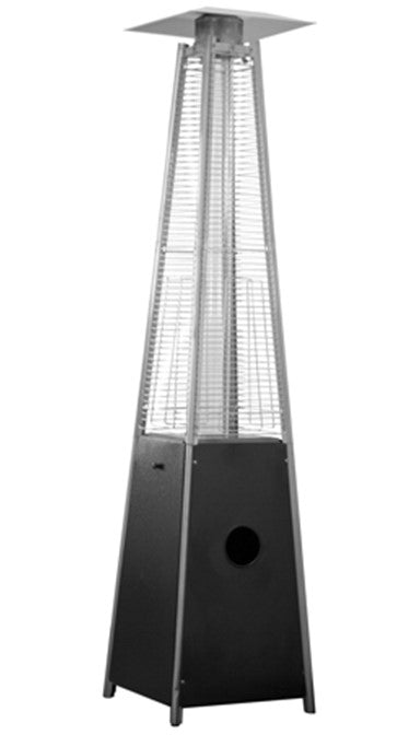 Az Patio Residential Matte Black Glass Tube Patio Heater-40000 Btus HLDS01-GTPC