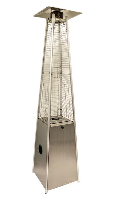 Az Patio Residential Stainless Steel Glass Tube Patio Heater-40000 Btus HLDS01-GTSS