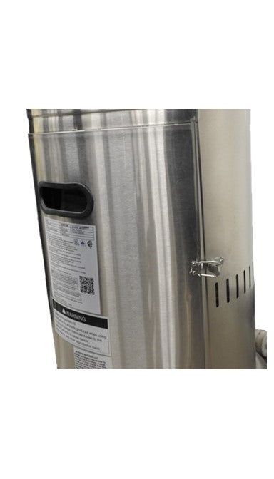 Az Patio Tall Stainless Steel Patio Heater With Table-48000 Btu'S HLDS01-BS