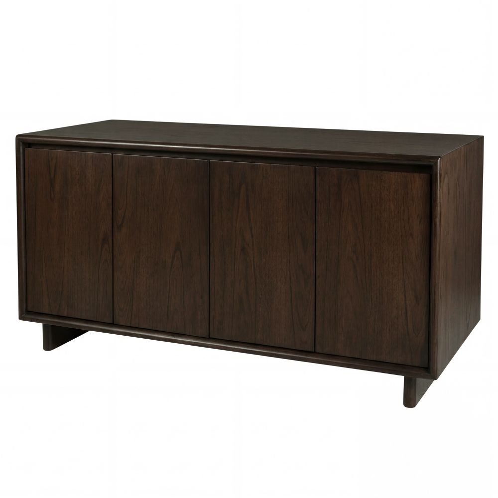 brown Halmstad 63" Natural Wood Sideboard, goldstardining.com