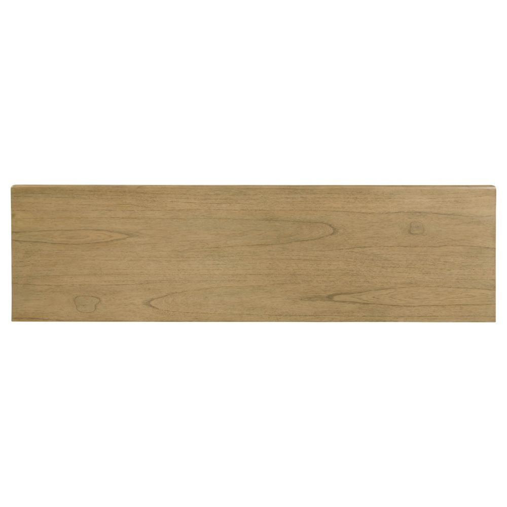 top light brown Halmstad 63" Natural Wood Sideboard, goldstardining.com