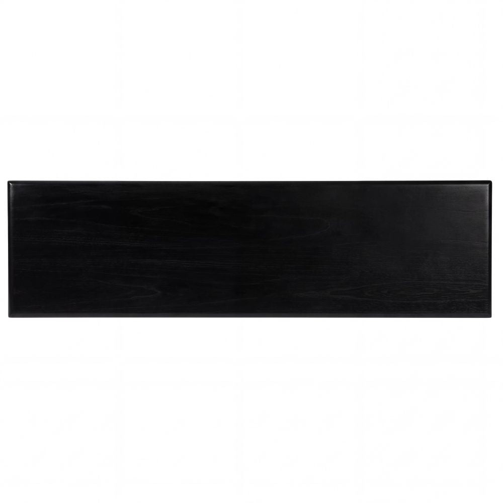 top black Halmstad Wood Dining Bench,goldstardining.com
