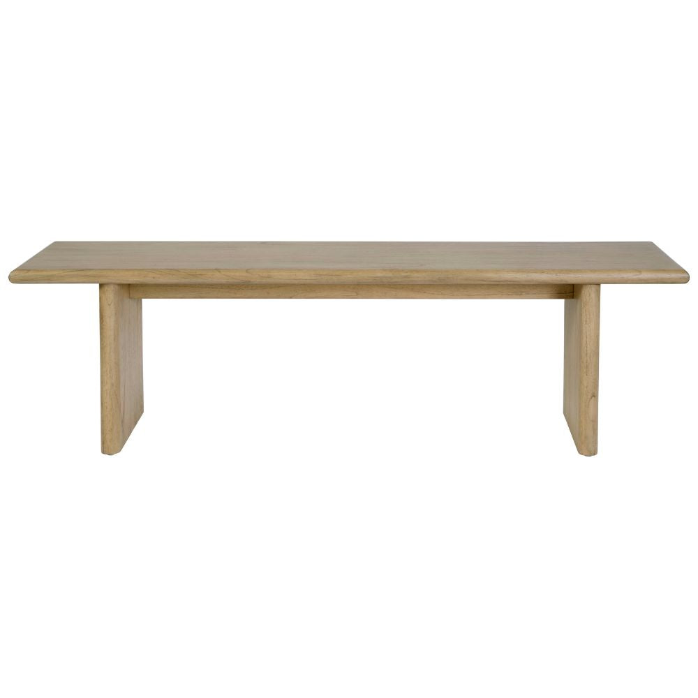 front 2 lightbrown Halmstad Wood Dining Bench,goldstardining.com