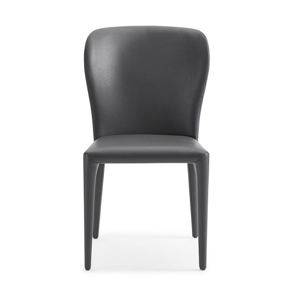 black hazel dining chair faux leather seat back and legs covered goldstardining.com