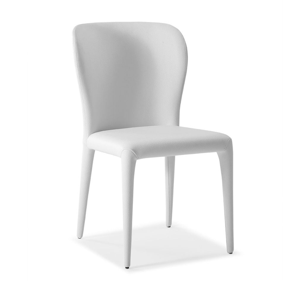 hazel dining chair faux leather seat back and legs covered goldstardining.com