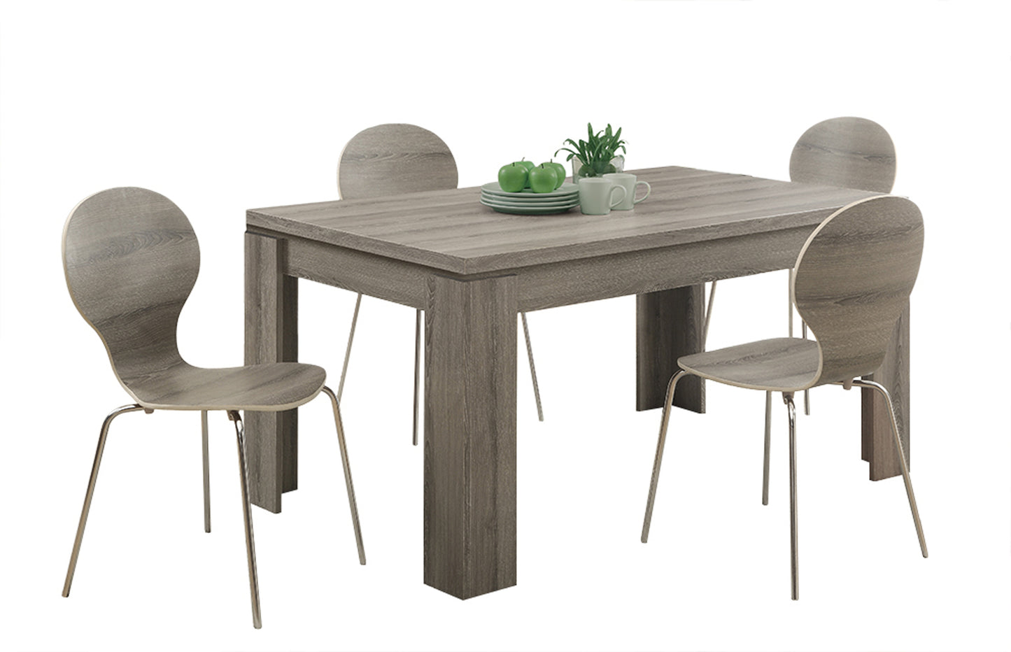 Monarch Specialties Dining Table, 60" Rectangular I 1055