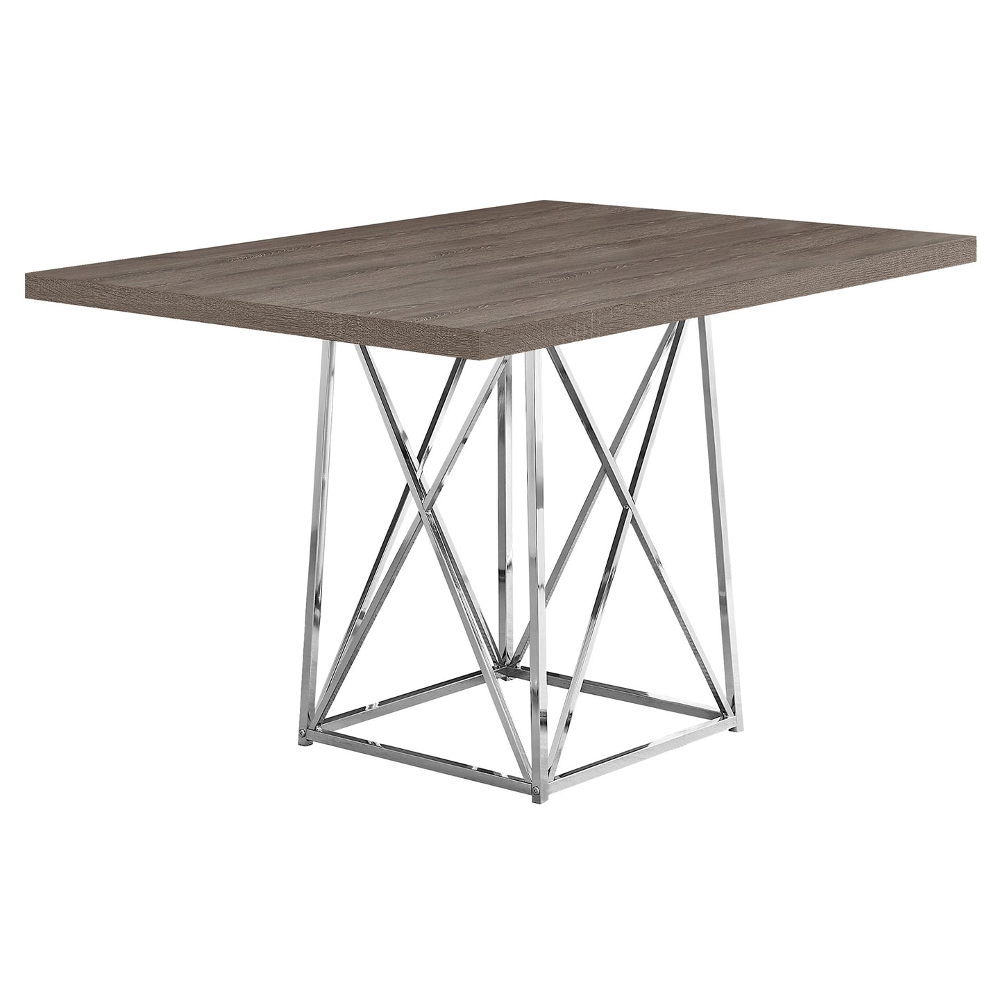 Monarch Specialties Dining Table, 48" Rectangular I 1057