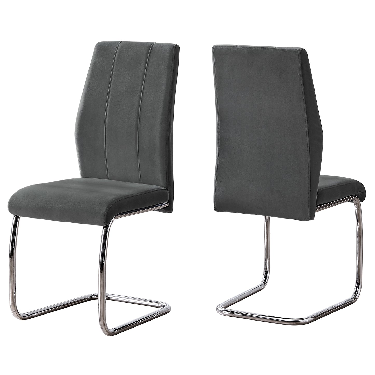 Monarch Specialties Dining Chair, Set Of 2, Side, Upholstered