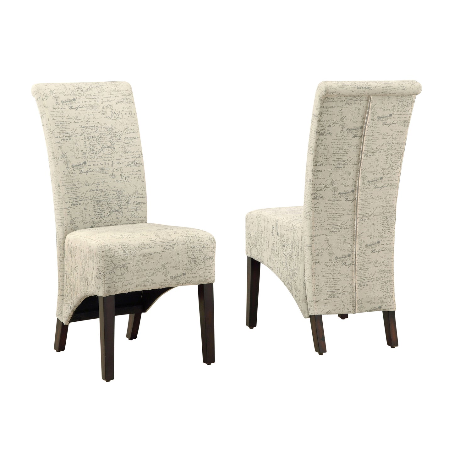 Monarch Specialties Dining Chair, Set Of 2, Side, Upholstered I 1790FR