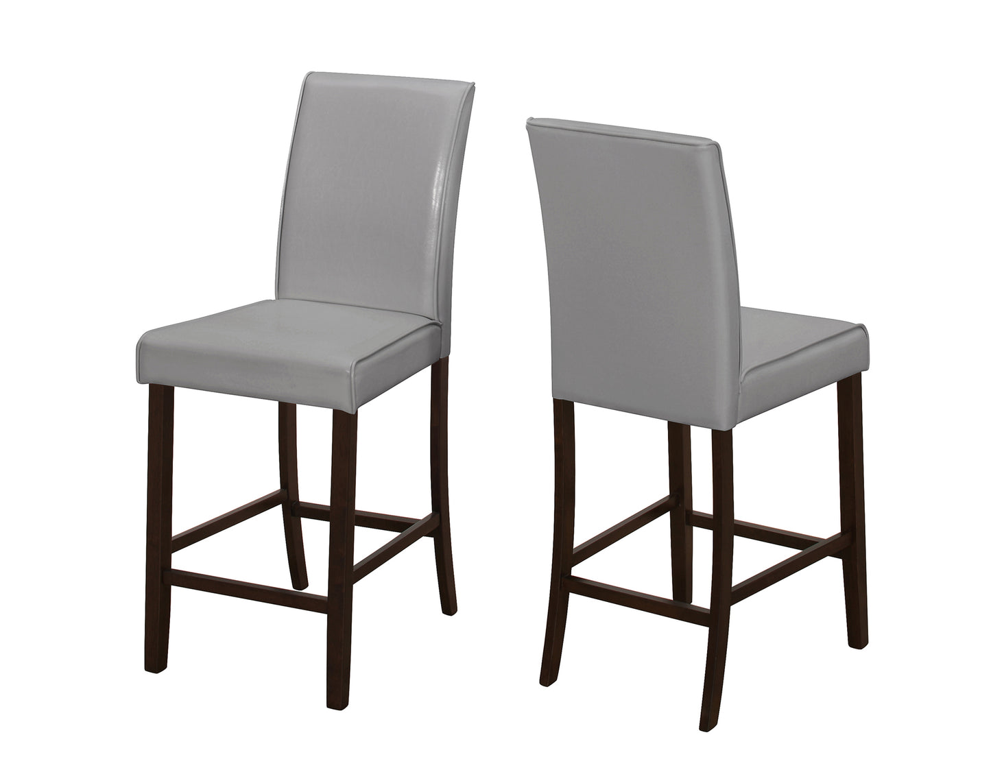 Monarch Specialties Dining Chair, Set Of 2, Counter Height I 1902