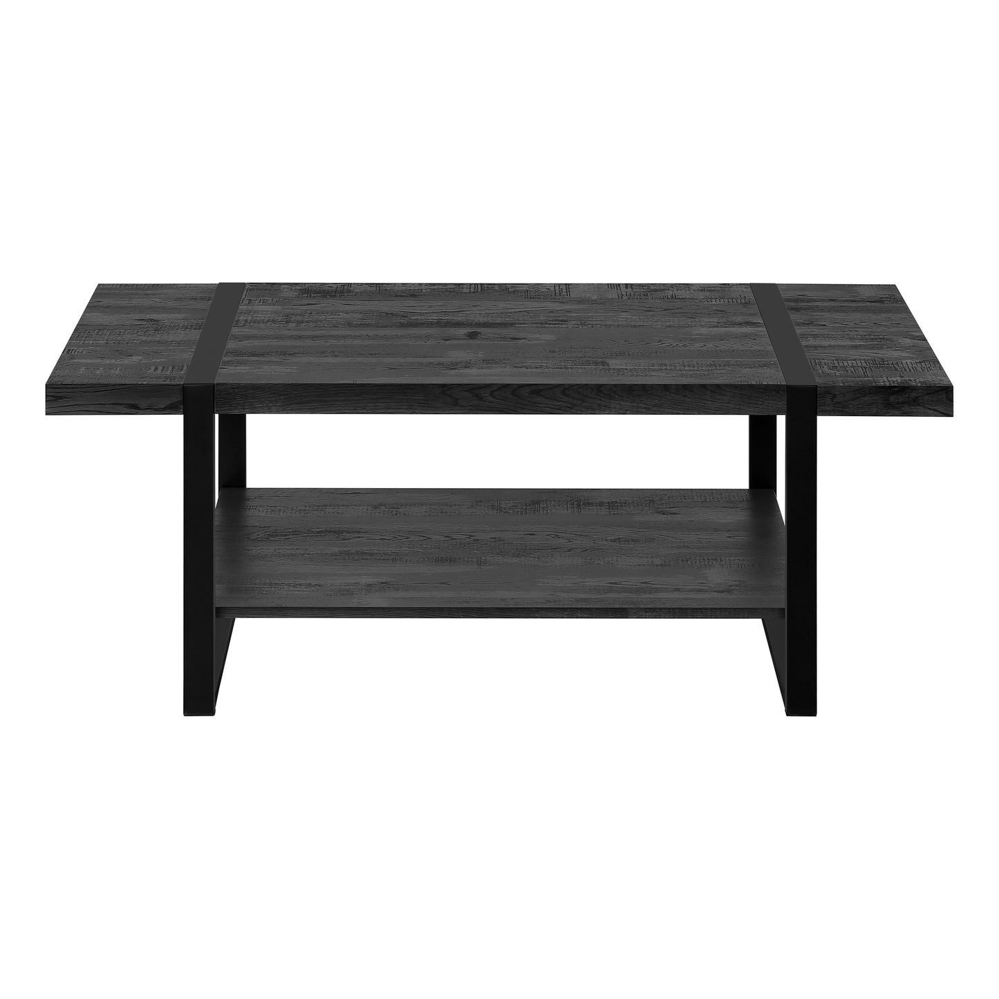 Monarch Specialties Coffee Table, Rectangular, 48"L, Black I 2860