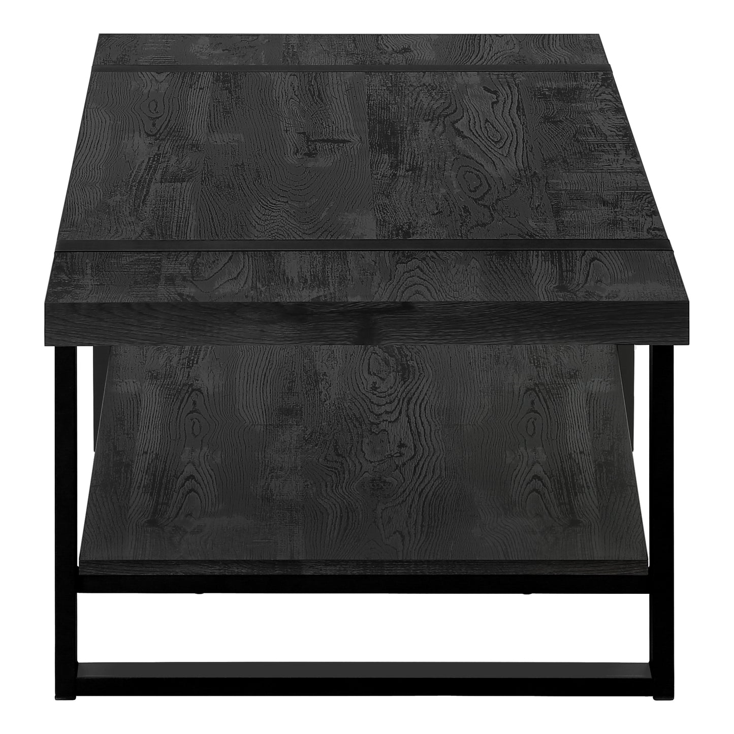 Monarch Specialties Coffee Table, Rectangular, 48"L, Black I 2860