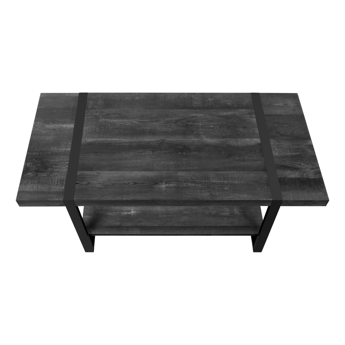 Monarch Specialties Coffee Table, Rectangular, 48"L, Black I 2860