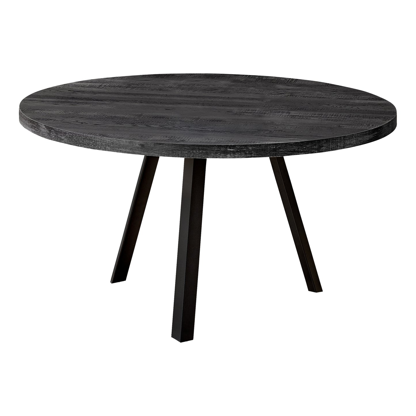 Monarch Specialties Coffee Table, Round, 36"dia, Black, I 7817