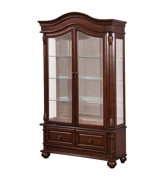 Furniture of America Alder Traditional Multi-Storage Hutch and Buffet IDF-3453HB