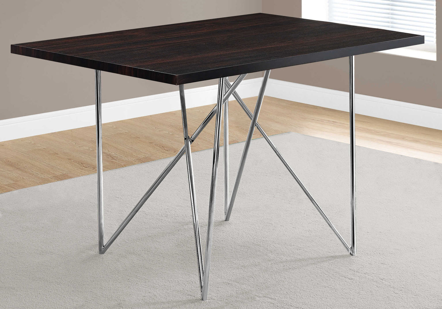 Monarch Specialties Dining Table, 48" Rectangular I 1039