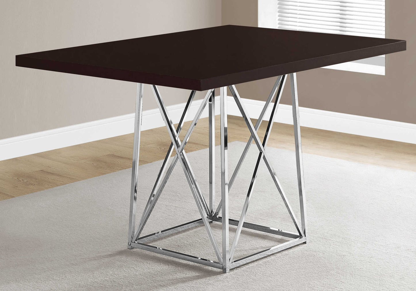 Monarch Specialties Dining Table, 48" Rectangular I 1058