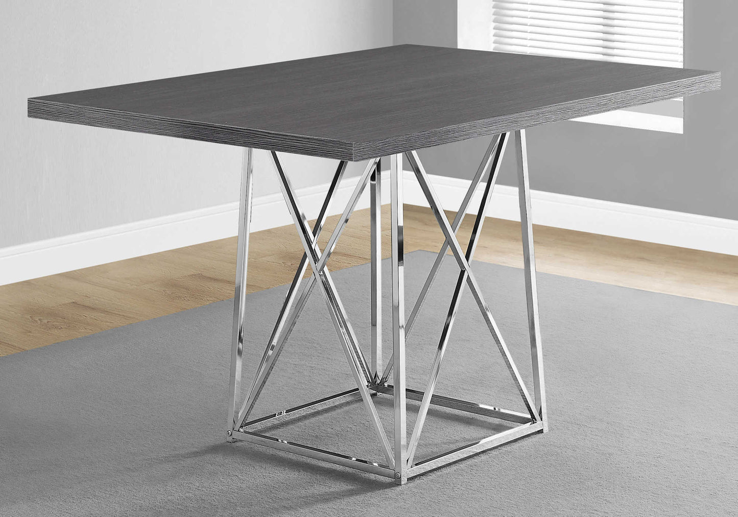 Monarch Specialties Dining Table, 48" Rectangular I 1059