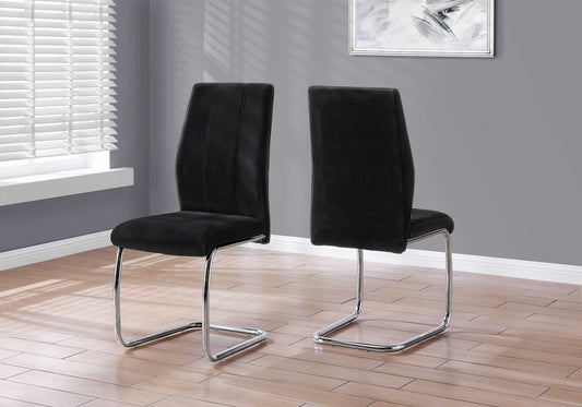 Monarch Specialties Dining Chair, Set Of 2, Side, Upholstered