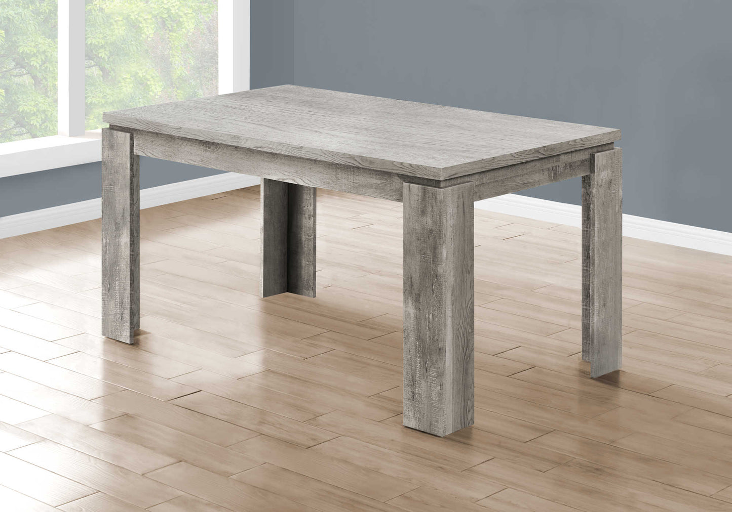 Monarch Specialties Dining Table, 60" Rectangular I 1087