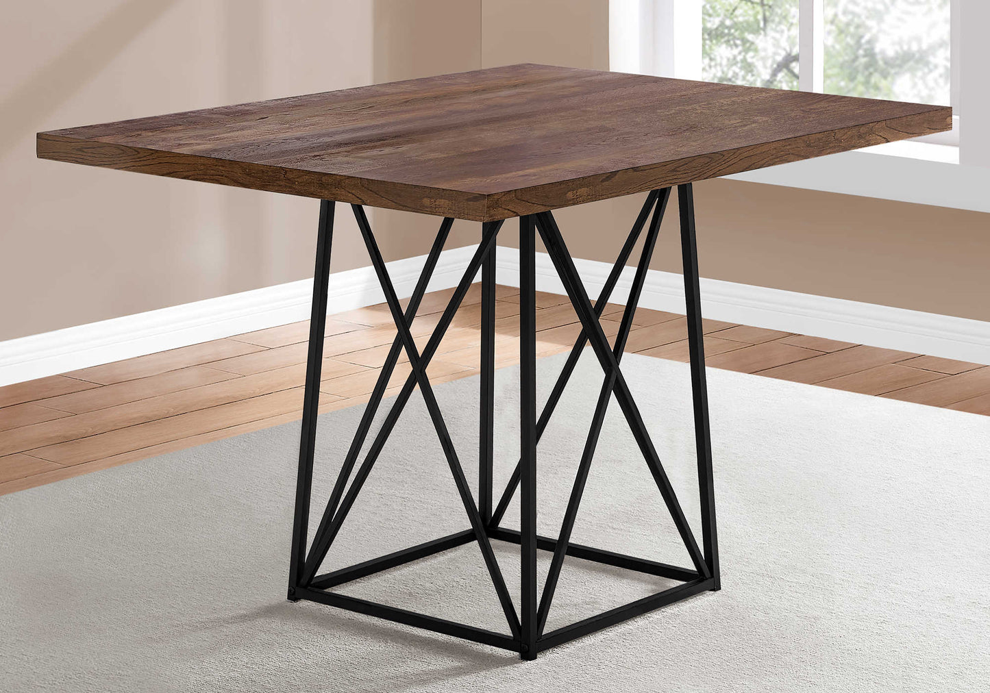 Monarch Specialties Dining Table, 48" Rectangular I 1107