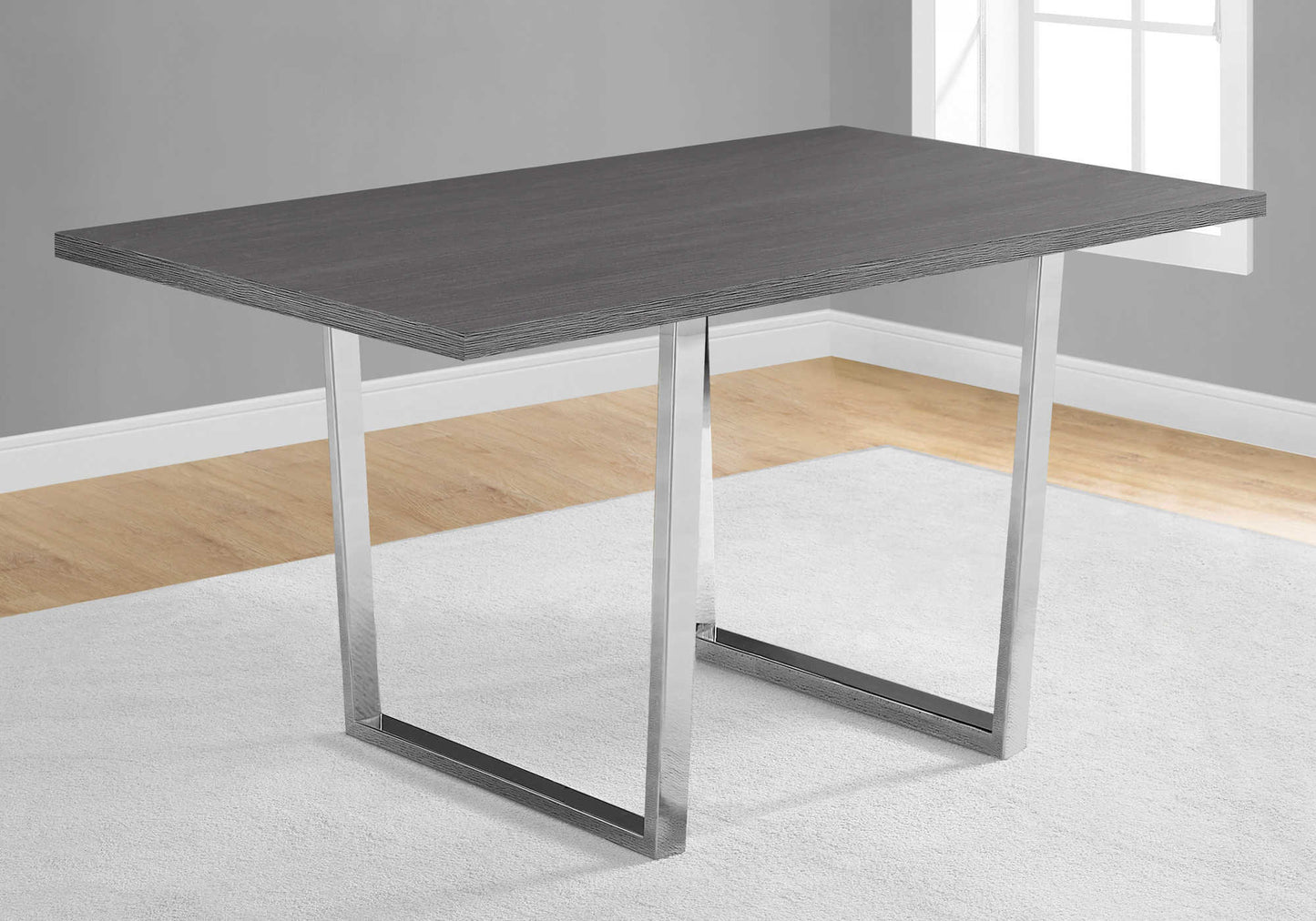 Monarch Specialties Dining Table, 60" Rectangular I 1120