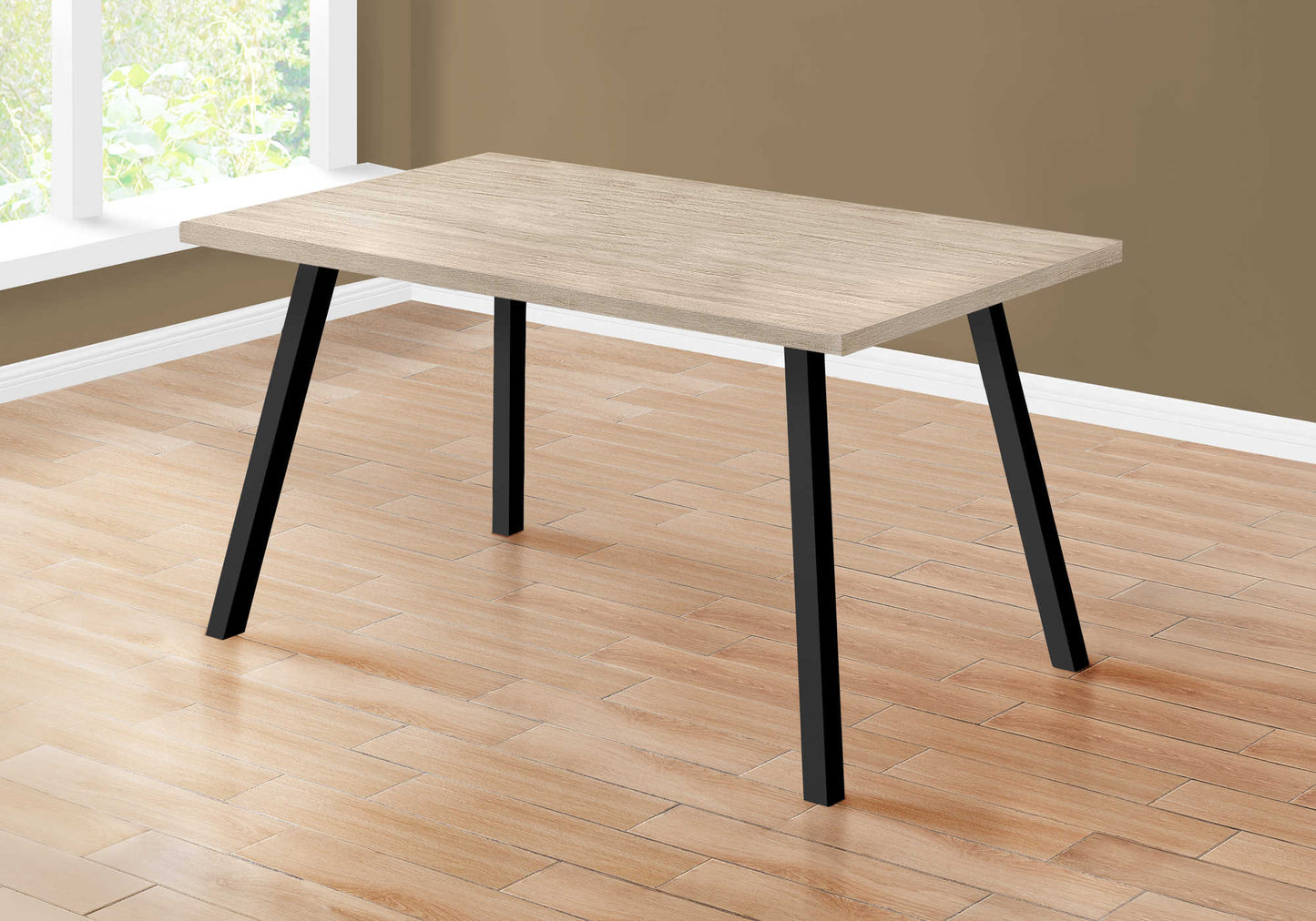 Monarch Specialties Dining Table, 60" Rectangular I 1137