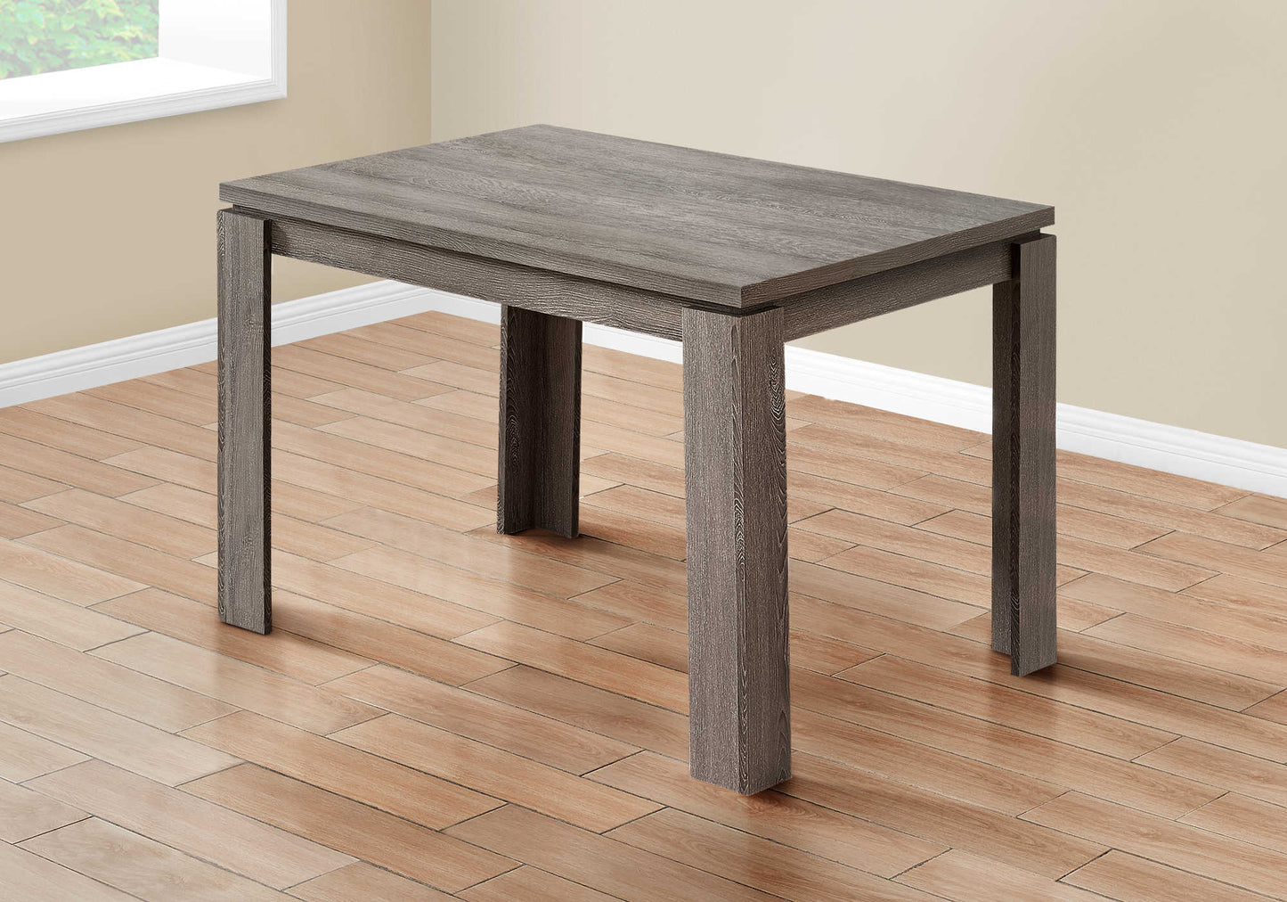 Monarch Specialties Dining Table, 48" Rectangular I 1161