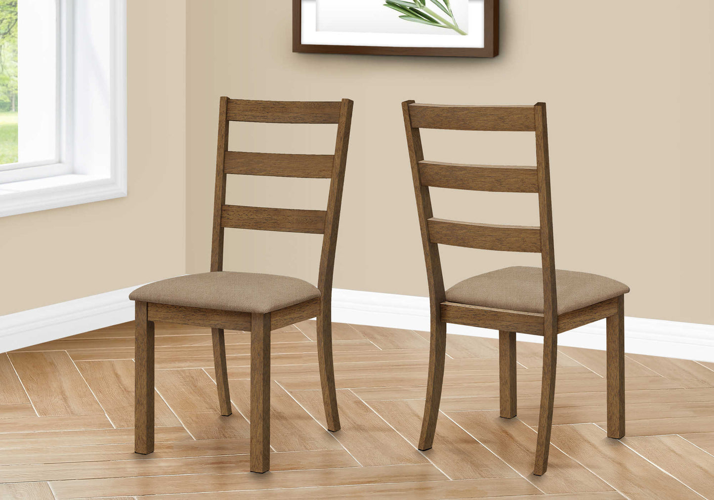 Monarch Specialties Dining Chair, Set Of 2, Side, Upholstered I 1313