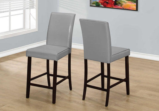 Monarch Specialties Dining Chair, Set Of 2, Counter Height I 1902