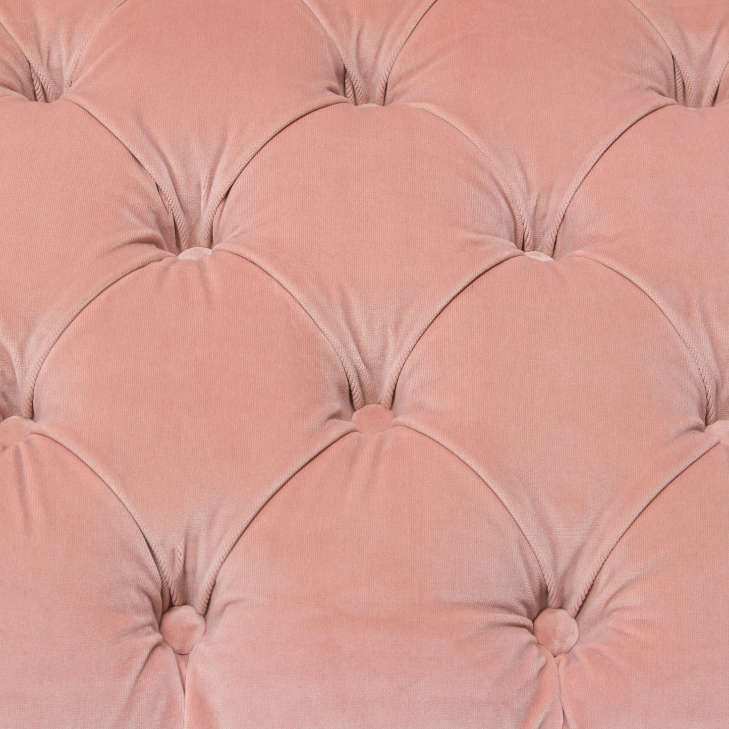 Diamond Sofa Luxe Accent Chair in Blush Pink Tufted Velvet Fabric LUXECHPN