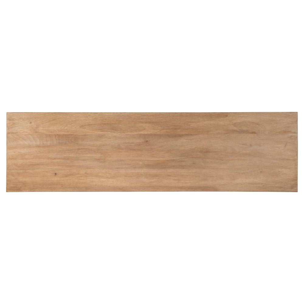 Leonidin Mango Wood Sideboard, 67" Light Brown Butler Specialty