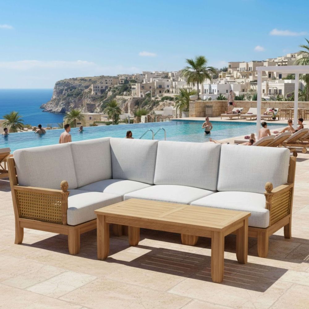 Anderson Teak Luxe 5-Pieces Modular Set Set-71