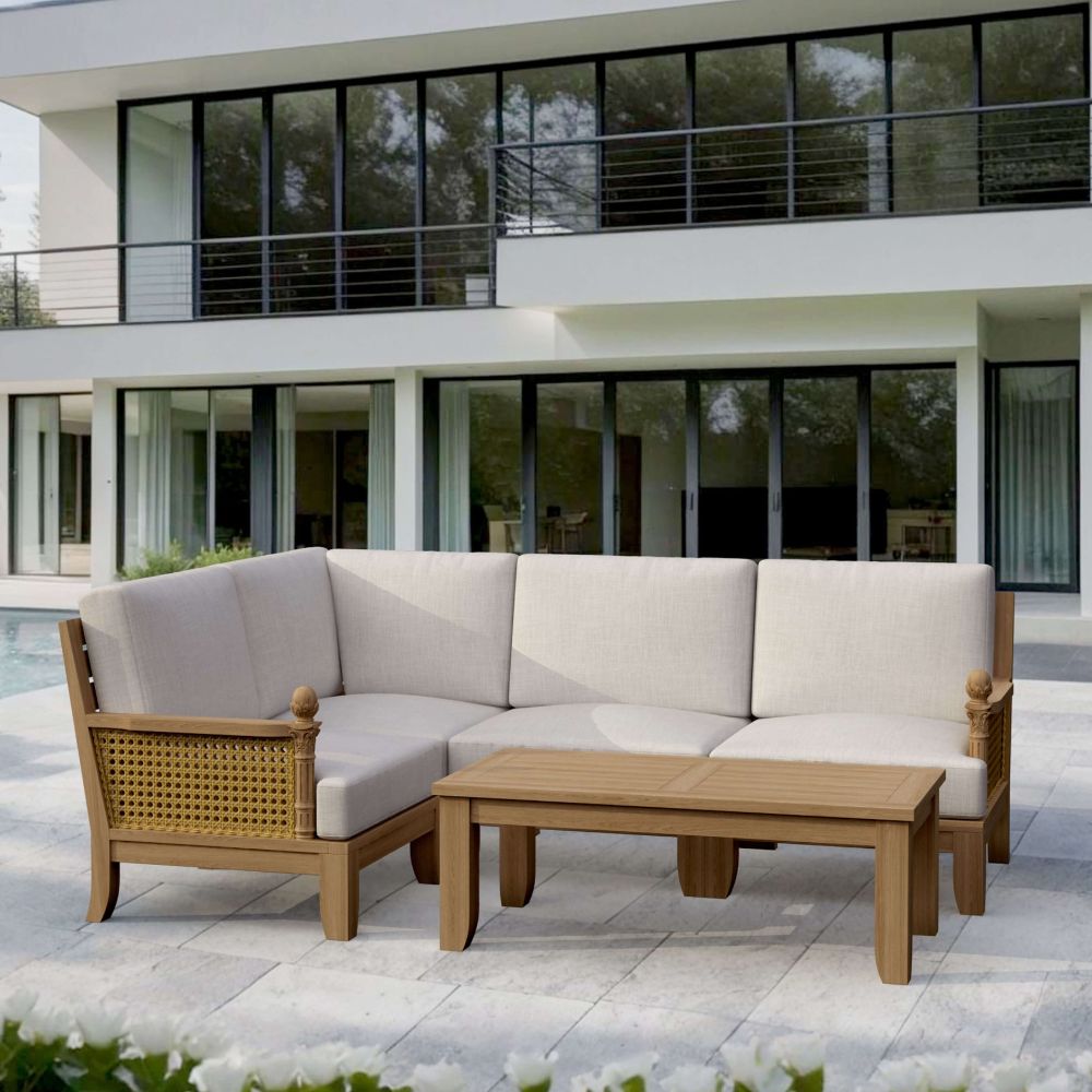Anderson Teak Luxe 5-Pieces Modular Set Set-71