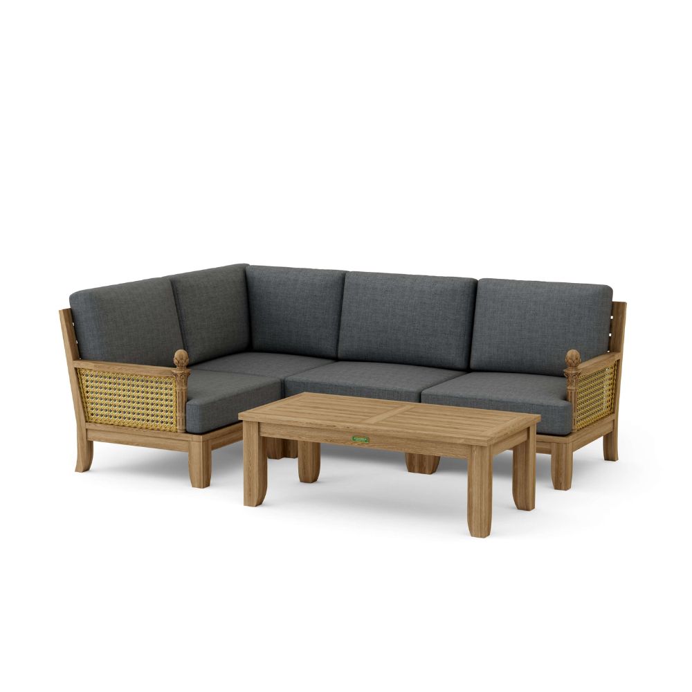 Anderson Teak Luxe 5-Pieces Modular Set Set-71