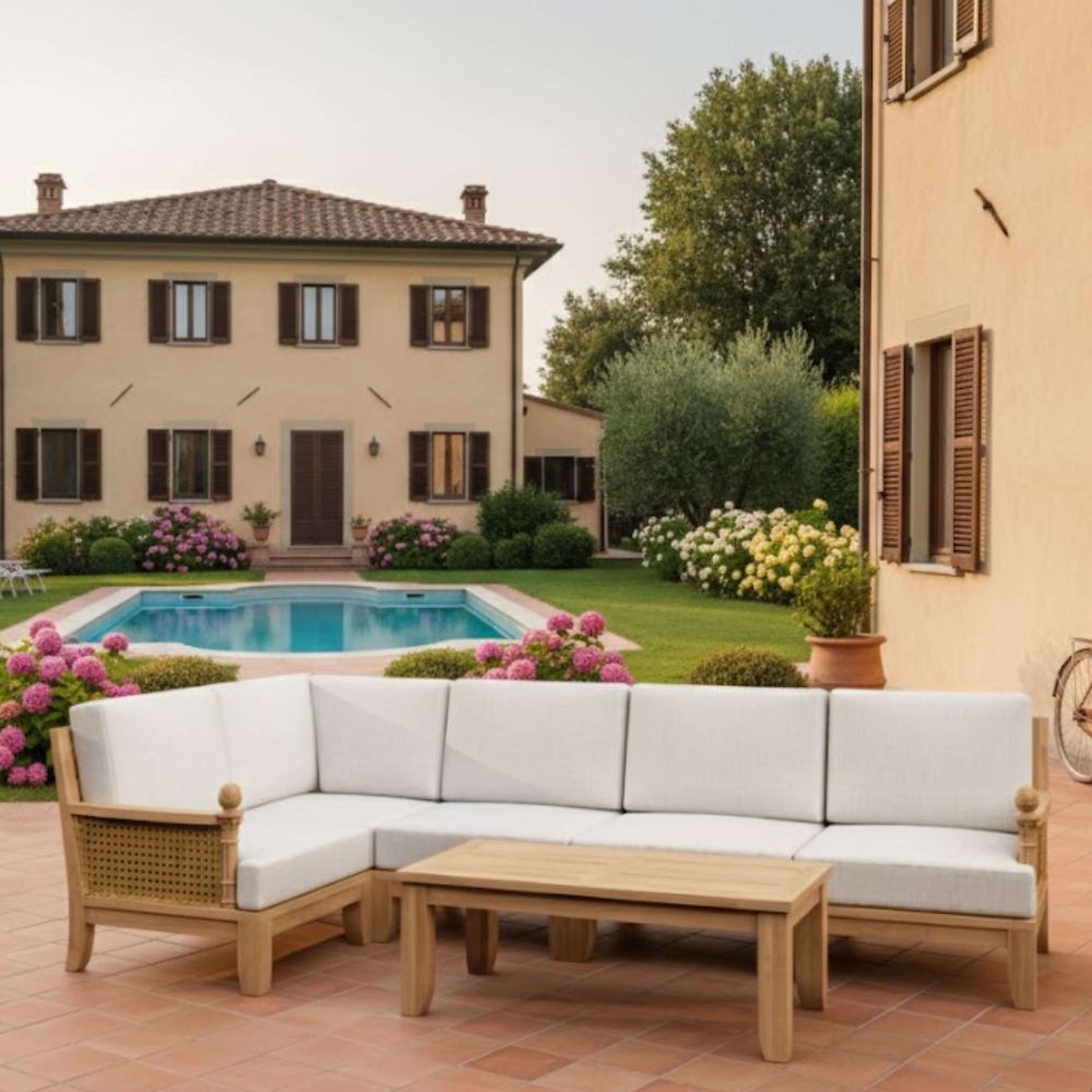 Anderson Teak Luxe 6-Pieces Modular Seat Set-72