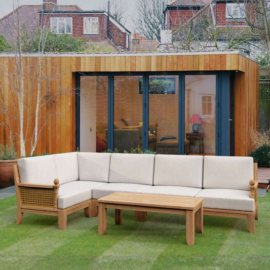 Anderson Teak Luxe 6-Pieces Modular Seat Set-72