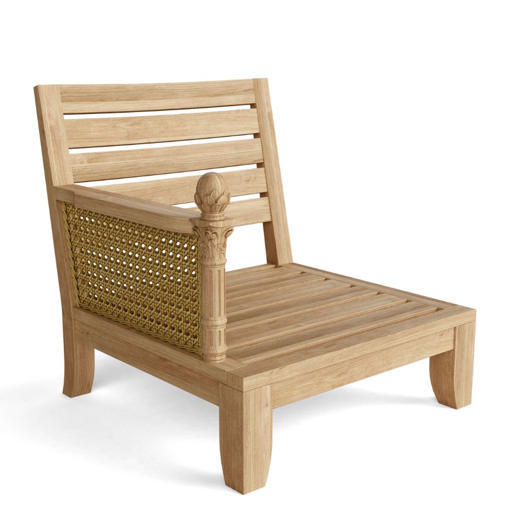 Anderson Teak Luxe 6-Pieces Modular Seat Set-72