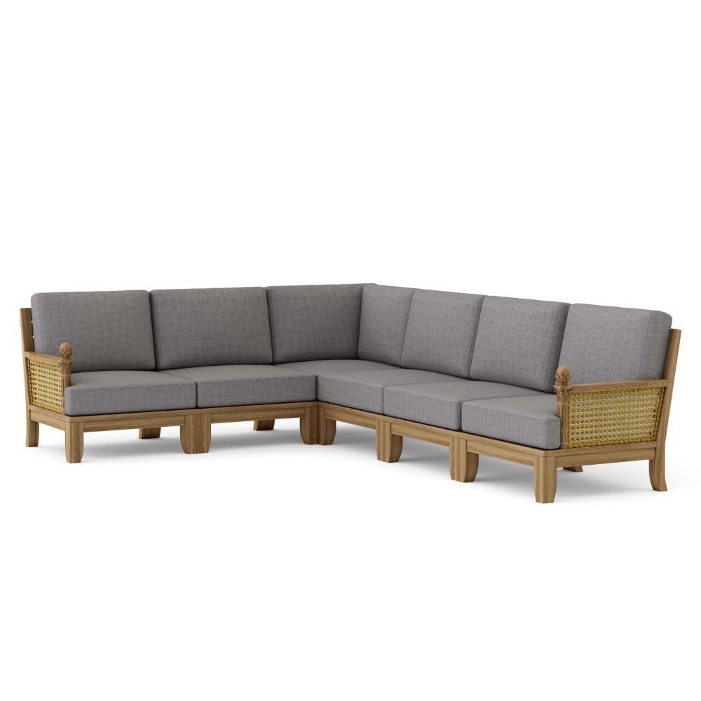Anderson Teak Luxe 6-Pieces Modular Set A Set Set-67