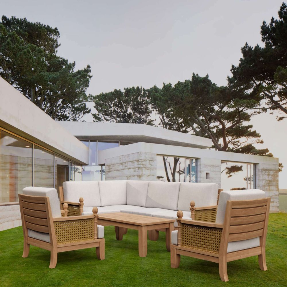 Anderson Teak Luxe 7-Pieces Modular Set