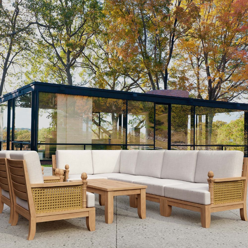 Anderson Teak Luxe 8-Pieces Modular Set Set-74