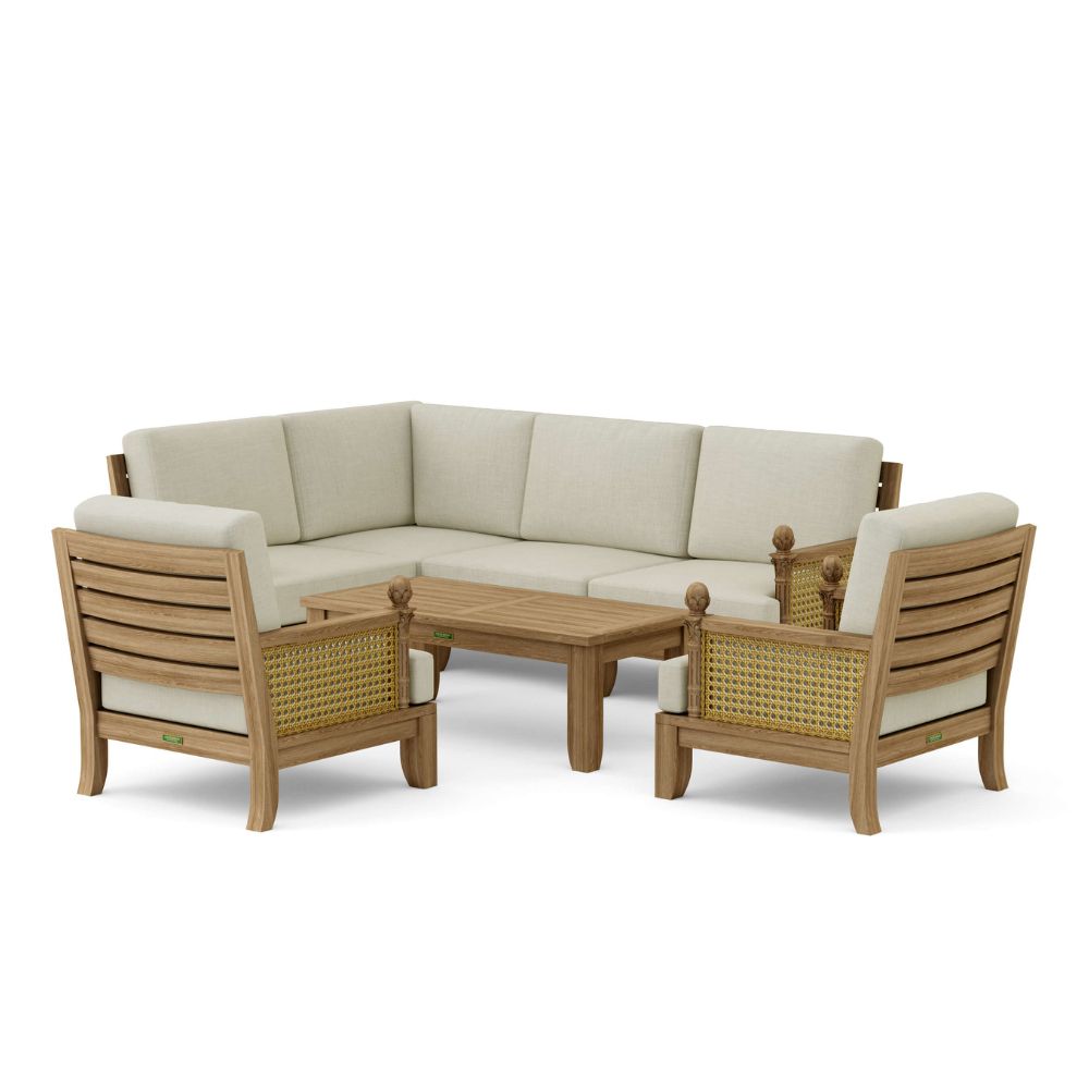 Anderson Teak Luxe 7-Pieces Modular Set