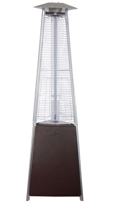 Az Patio Commercial Natural Gas Bronze Glass Tube Heater NG-GT-BRZ