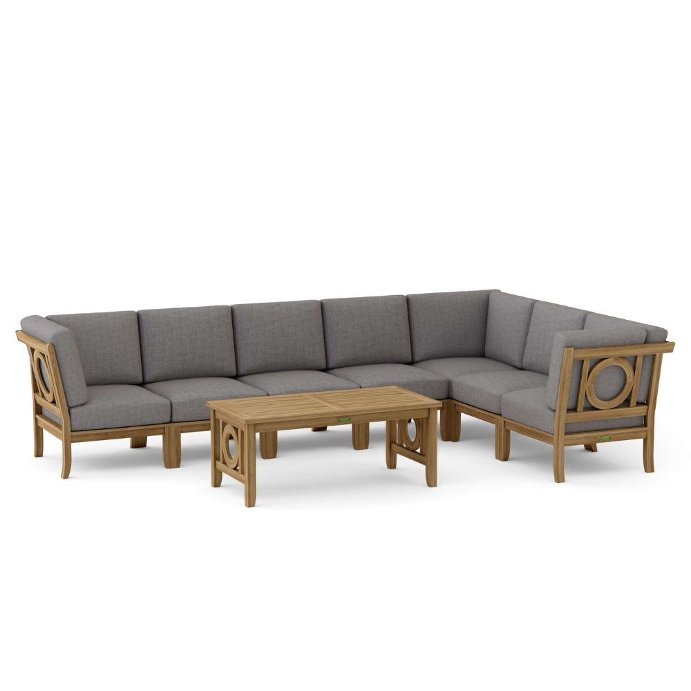 Anderson Teak Natsepa 8-Pieces Modular Set Set-136