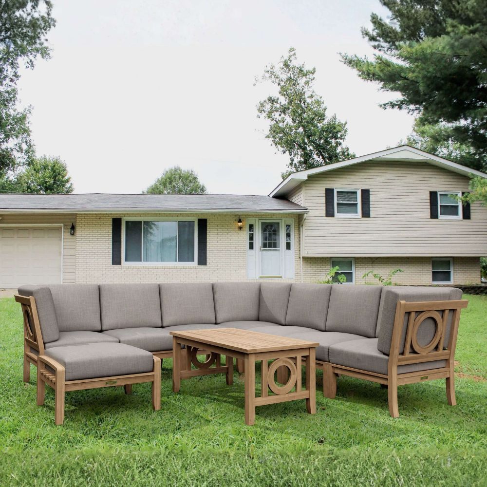 Anderson Teak Natsepa 9-Pieces Modular Seat Set-139