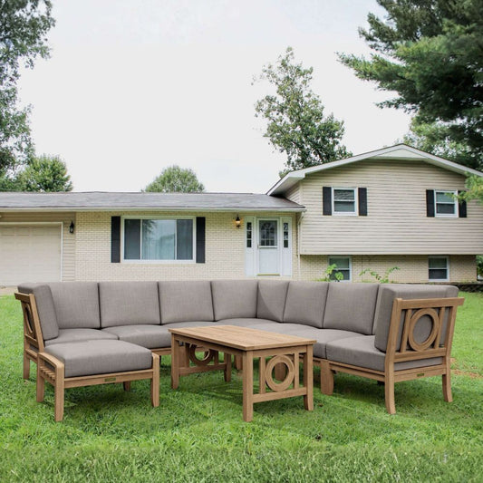 Anderson Teak Natsepa 9-Pieces Modular Seat Set-139