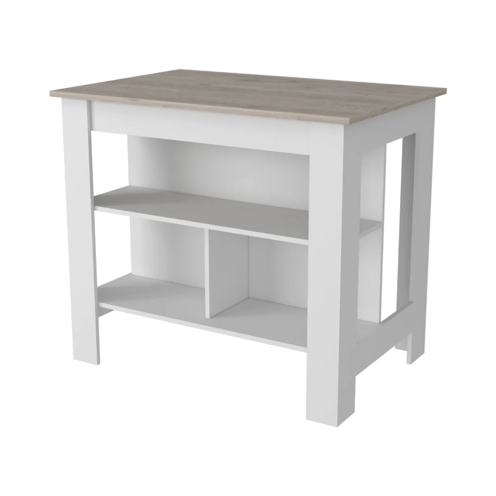 FM Brooklyn Antibacterial Kitchen Island