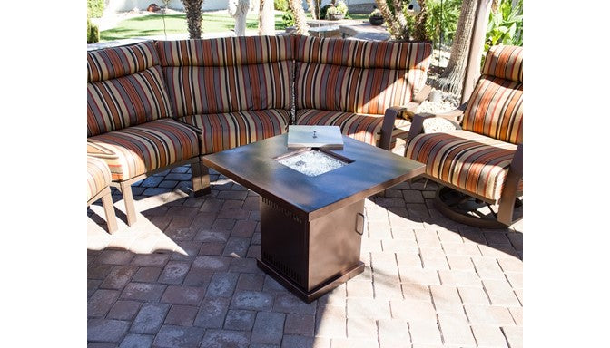 Az Patio 30" Propane Firepit Bronze Finish GSF-PR-PC